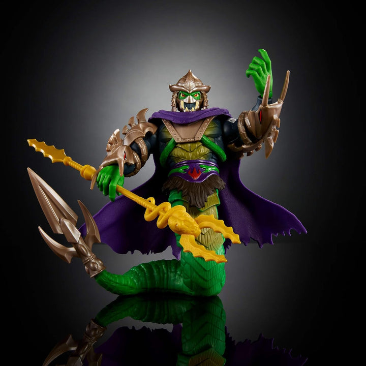 Masters of the Universe Origins Turtles of Grayskull Deluxe Shredder Actionfigur mit Schwanz, JBN06