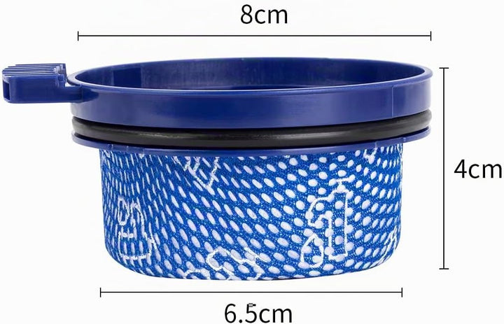 YanBan 4 Stück Ersatz-HEPA-Filter, kompatibel mit Samsung Bespoke Jet VS20A958FWN, VS20A95923B/AA St