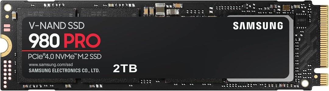 Samsung 980 PRO NVMe M.2 SSD, 2 TB, PCIe 4.0, 7.000 MB/s Lesen, 5.000 MB/s Schreiben, Interne SSD fü