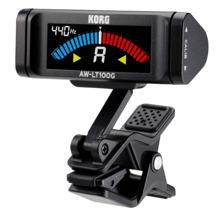 KORG Stimmgerät AWLT100-G Gitarre, E-Gitarre, Akustikgitarre, chromatische, Clip-Tuner mit Kalibrier