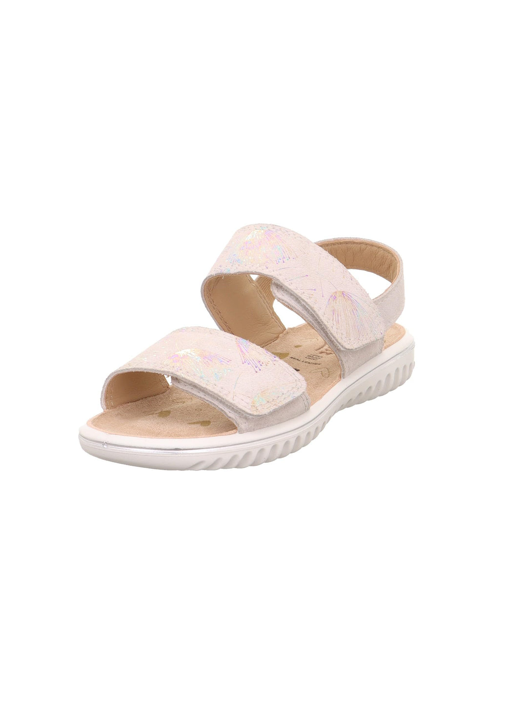 Superfit Mädchen Sparkle Sandale 31 EU Weiss 1000, 31 EU Weiss 1000