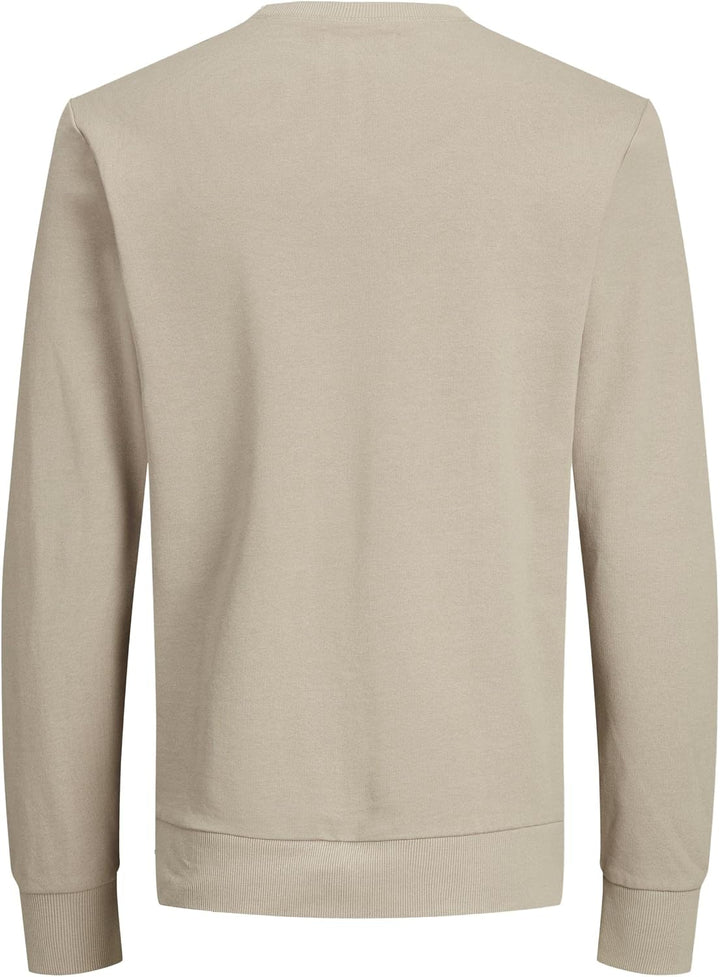 JACK &amp; JONES Male Sweatshirt Klassisches XS Crockery, XS Crockery