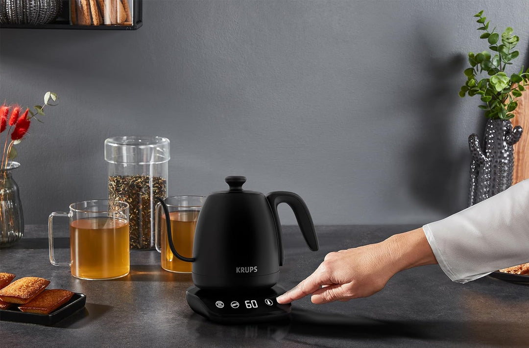 Krups BW9238 Café Control Gooseneck Wasserkocher | Schwanenhals-Auslauf | 1 l Fassungsvermögen | dig