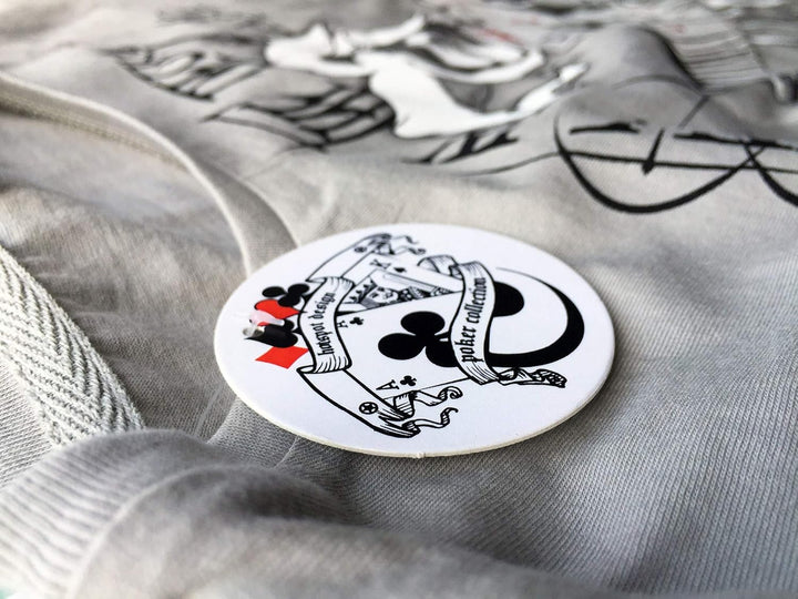 Angler T-Shirt Big Game, Draw in The Deck, Hochsee Angler Shirt M Hellgrau, M Hellgrau