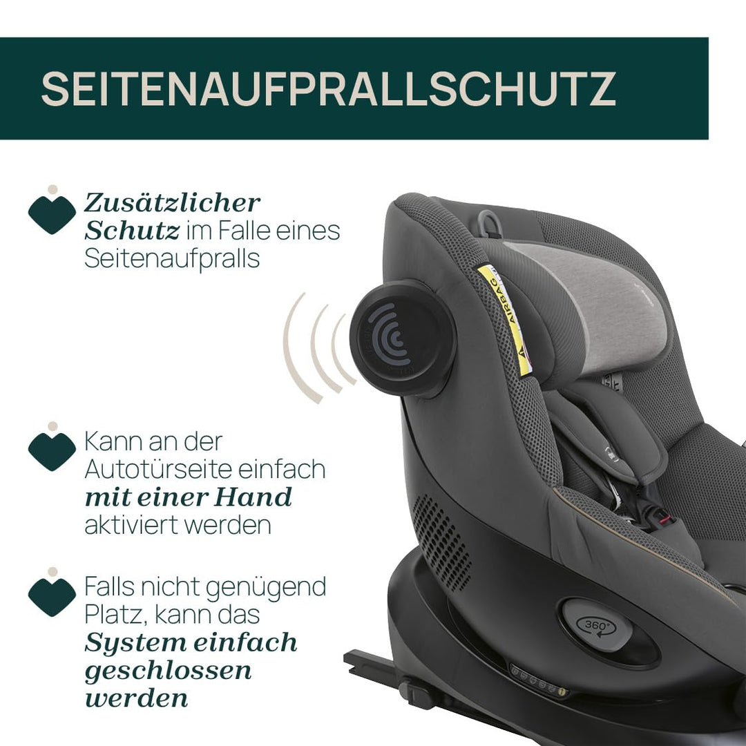 Chicco Seat105 I-Size, Autositz nach ECE R129/03, 360° drehbar, 6 Positionen, schneller und einfache