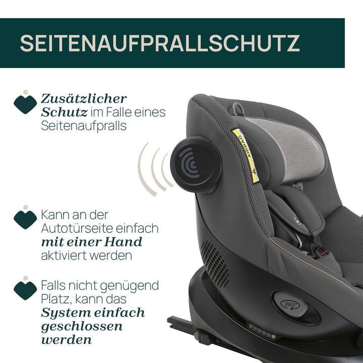 Chicco Seat105 I-Size, Autositz nach ECE R129/03, 360° drehbar, 6 Positionen, schneller und einfache