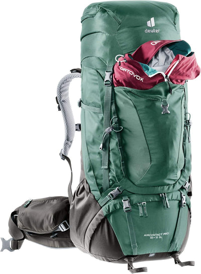 deuter Aircontact Pro 55+15 SL Damen Trekking Rucksack Seagreen-coffee, Seagreen-coffee