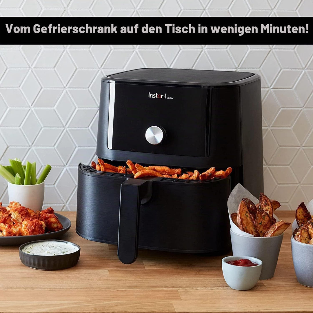 Instant Pot Brands Vortex 4-in-1-Heissluftfritteuse 1700W 5,7L Minibackofen - Gesundes Heissluft-Fri