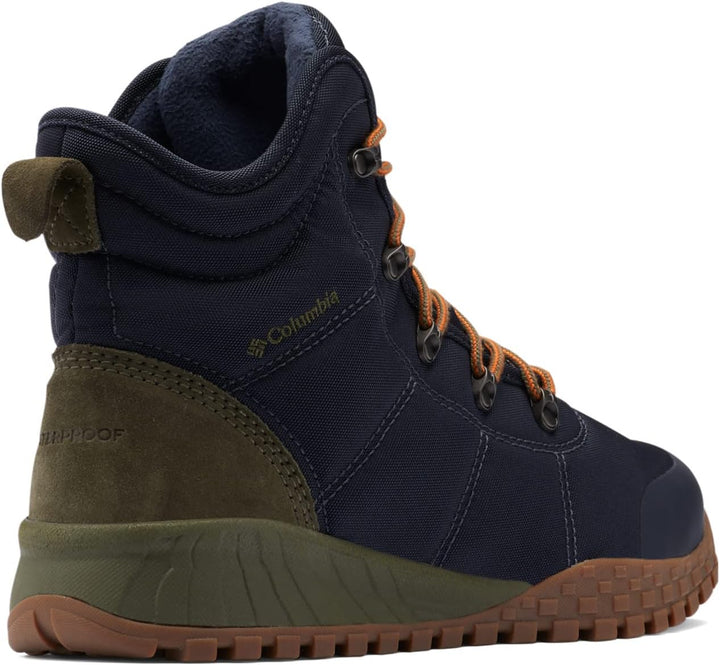 Columbia Fairbanks WP Omni-Heat wasserdichte Schneestiefel für Herren 40 EU Abyss X Dark Adobe, 40 E