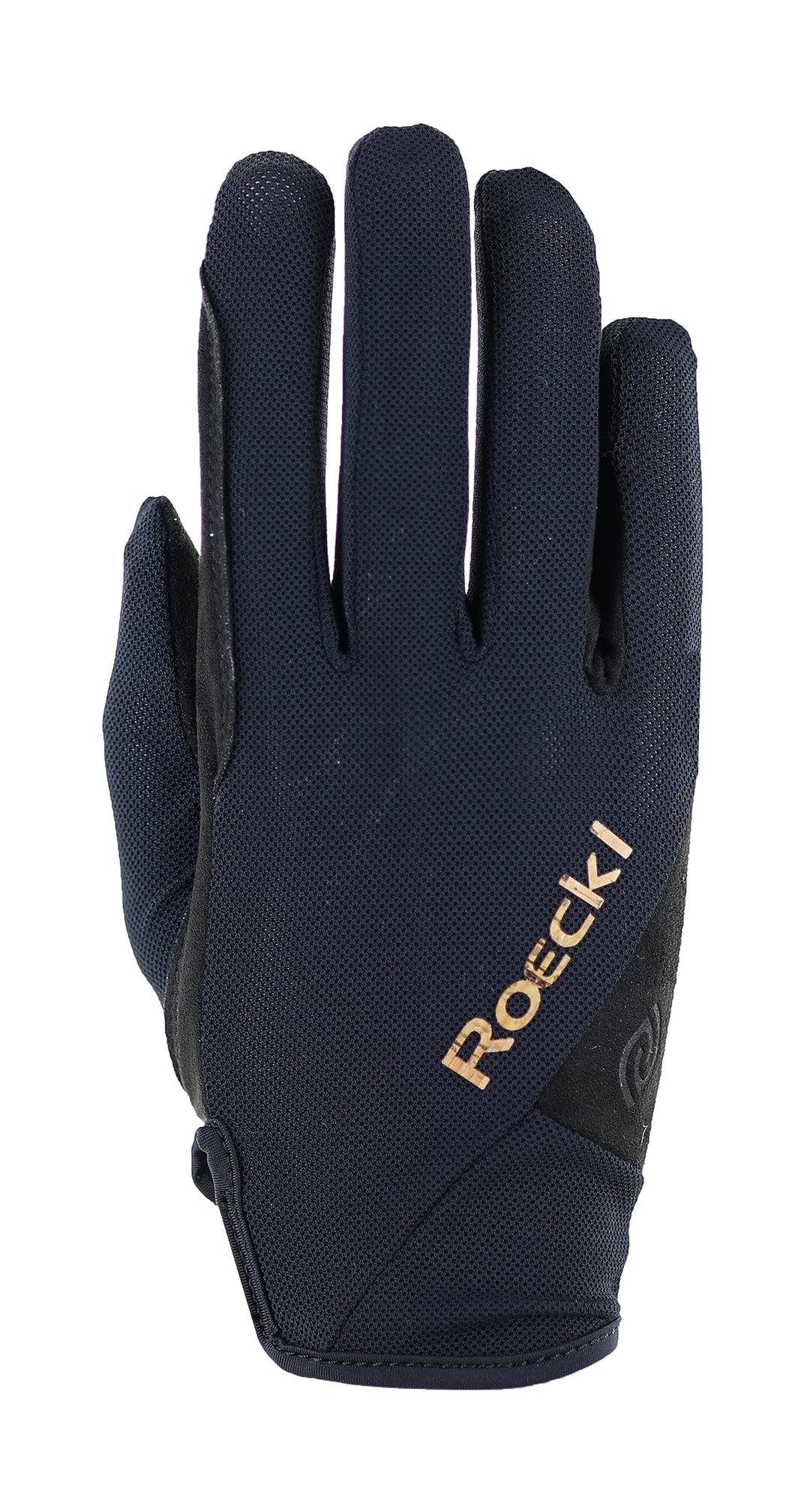 Roeckl Sports Reithandschuh MARENO, Freizeit Sommer Handschuh, 2 Farben, Grösse 6-11 7.5 Schwarz, 7.