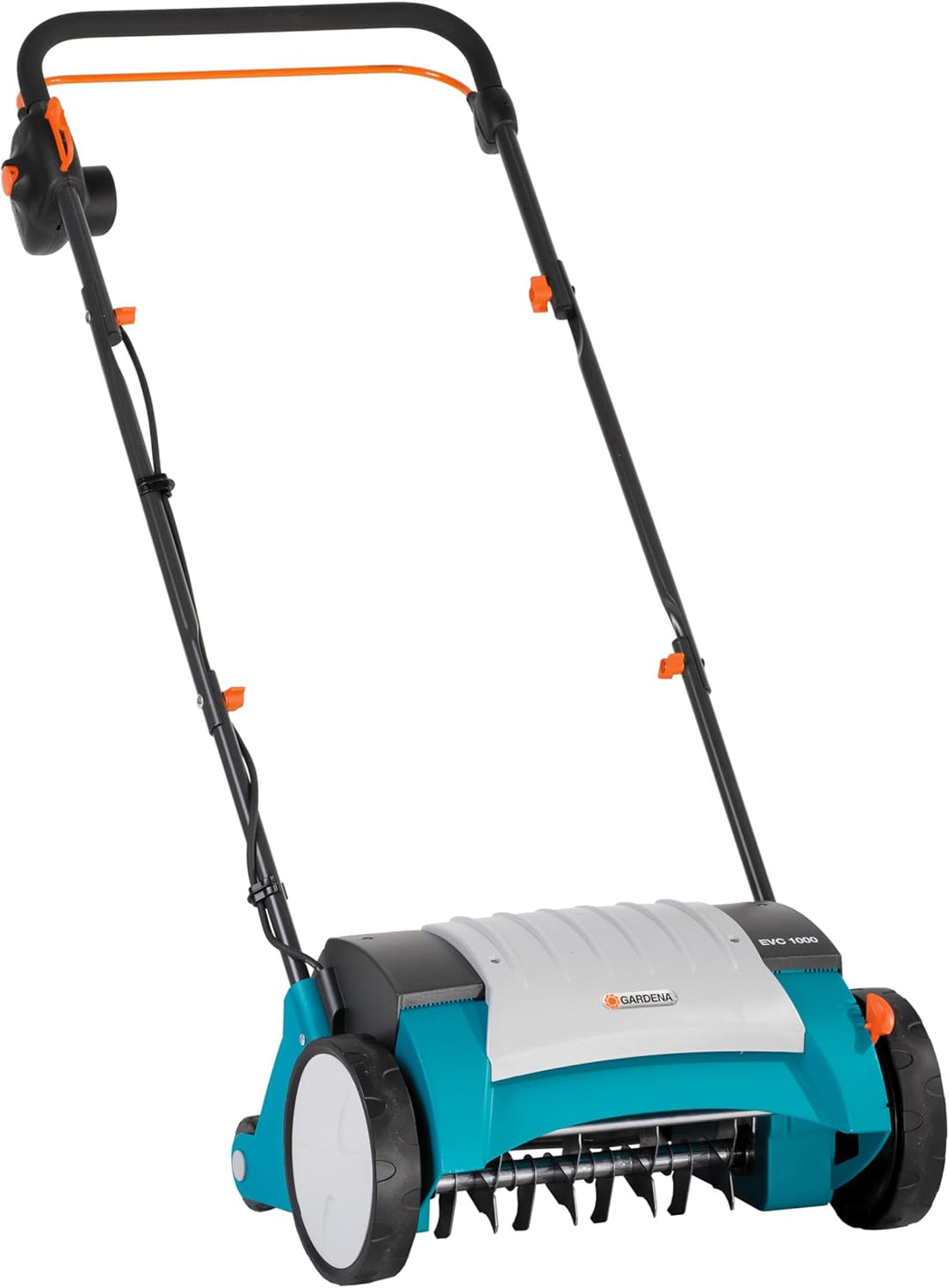 Gardena Elektro-Vertikutierer EVC 1000: Rasenlüfter mit Arbeitsbreite 30 cm, 1000 W, Rasenfläche bis