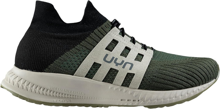 UYN Herren Nature Tune Vibram Sneaker 47 EU Militär Schwarz, 47 EU Militär Schwarz