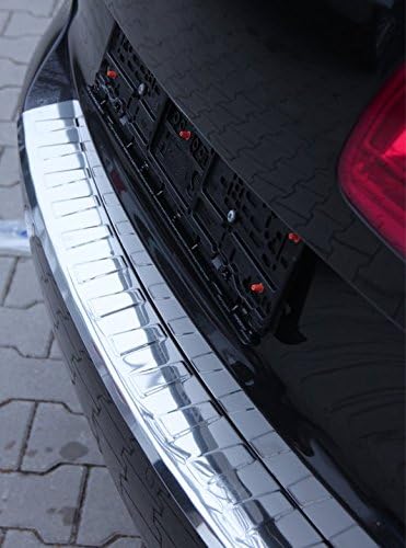 RECAMBO Ladekantenschutz Edelstahl kompatibel für VW TOURAN 2010-2015 1T3 - Hochglanz poliert, Chrom