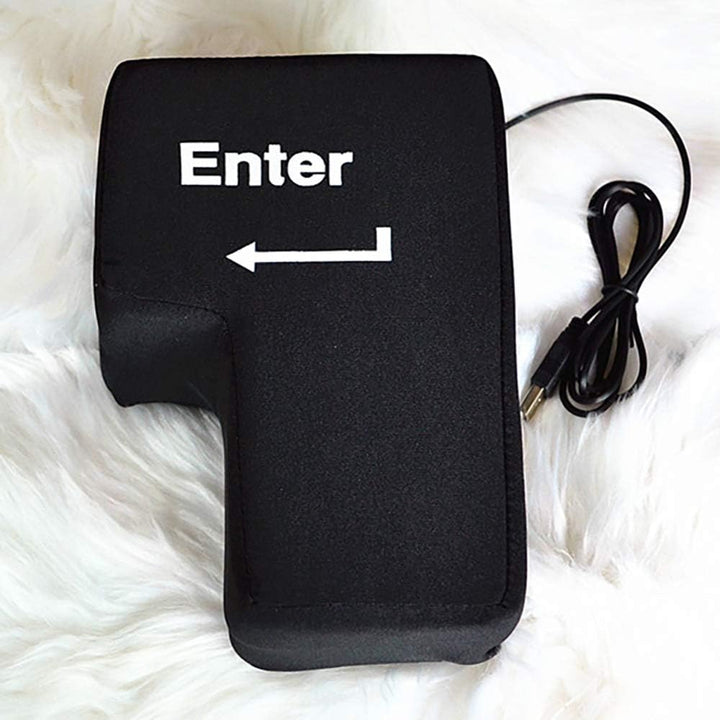walenbily Enter Taste, Big Enter Enter Kissen Office Schaum Nickerchen Kissen Anti Stress Enter Tast