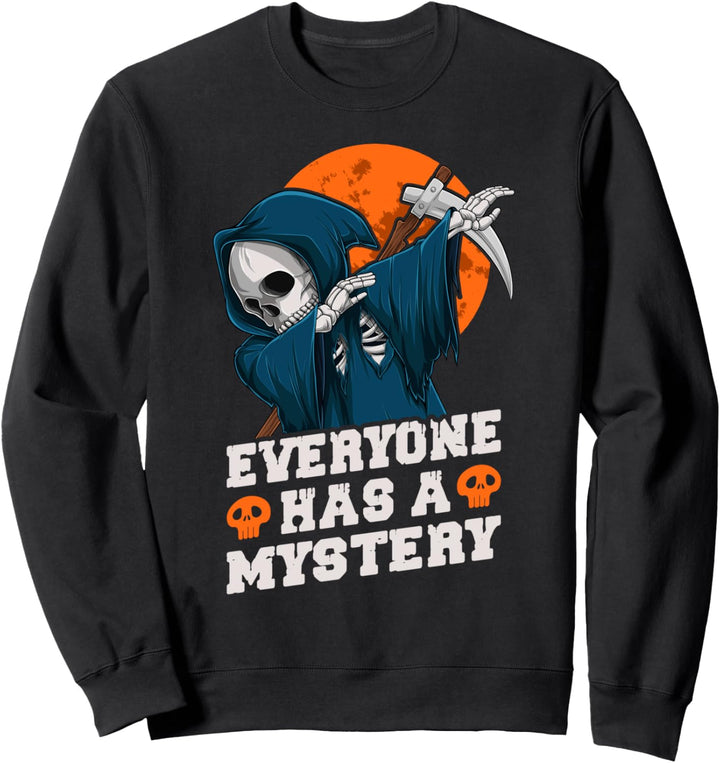 Halloween, Dabbing Death, everyone has a mystery Sweatshirt