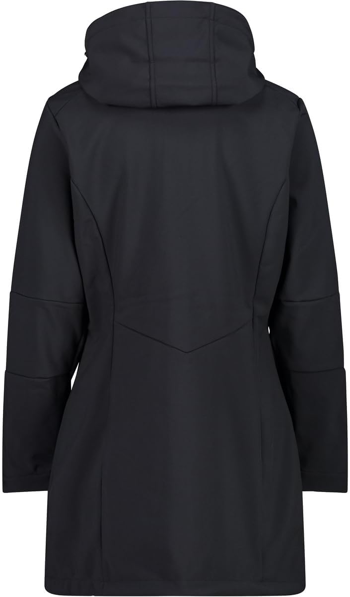 CMP Damen Softshell Mantel D50 Schwarz, D50 Schwarz