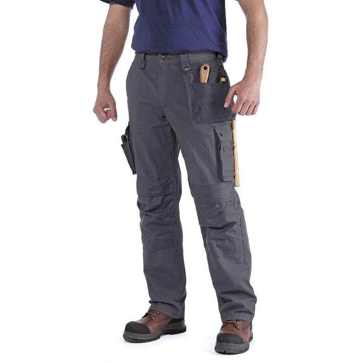 Carhartt Mens Multi Pocket Ripstop Hose 28W / 28L Kiesel, 28W / 28L Kiesel