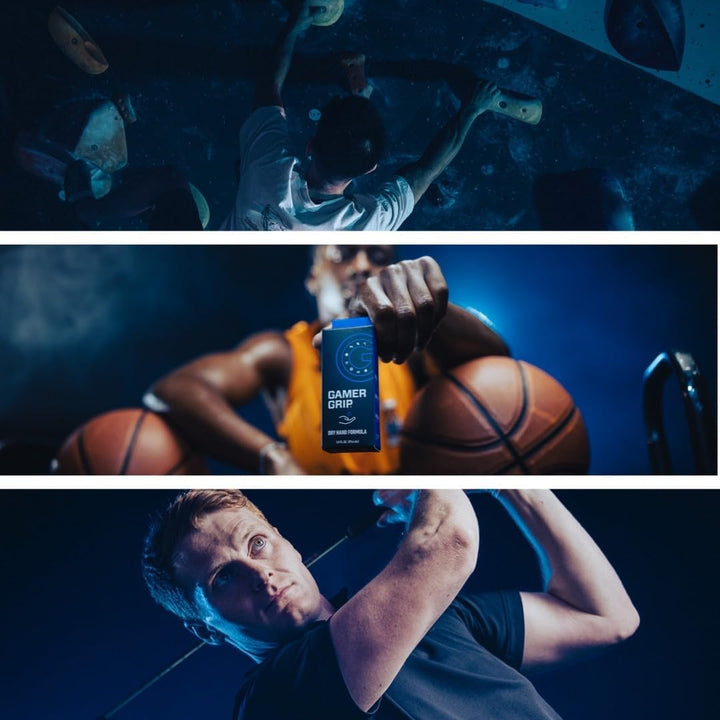 Gamer Grip Flüssiges Super Grip für Sport, e-Sports Gamers, Kletterer und mehr – schnell trocknend,