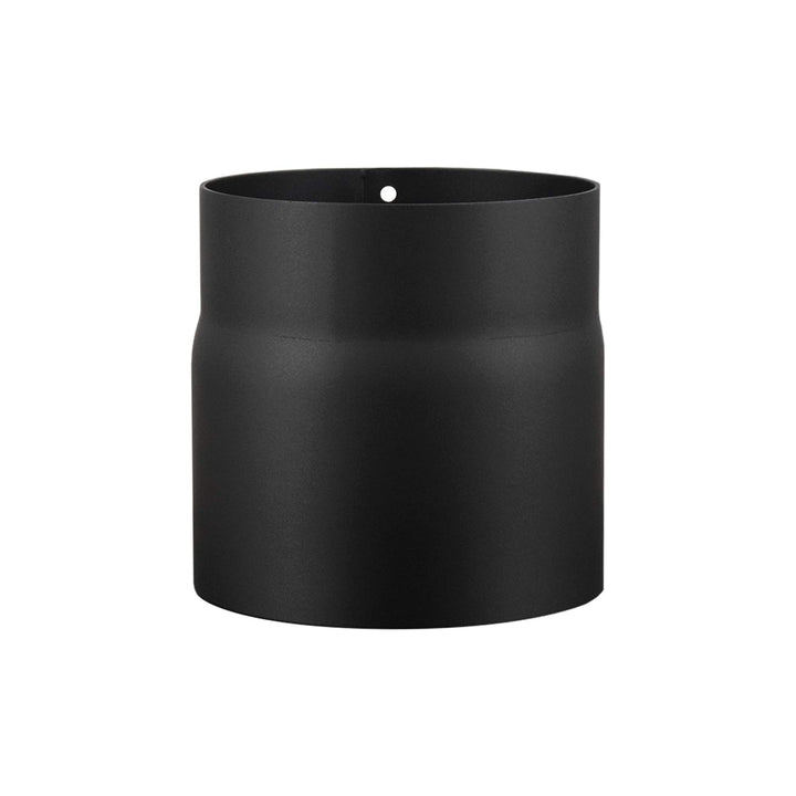 Ofenrohr 150 mm Verlängerung - im Durchmesser Ø 150 mm - Farbe: schwarz - Rauchrohr Verlängerung