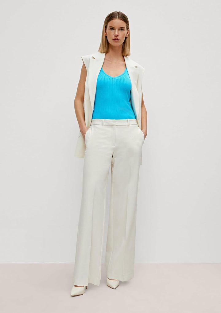 comma Damen Hose 42 Weiss 700, 42 Weiß 700