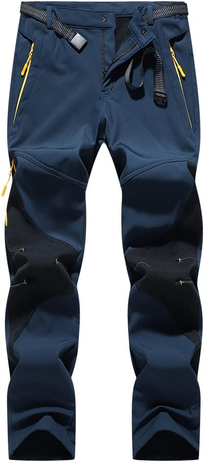 Tansozer Wanderhose Herren Wasserdicht Outdoor Hosen für Herren S Blau (Autumn-winter), S Blau (Autu