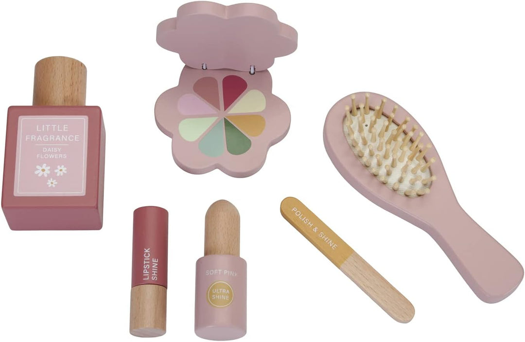 Little Dutch 7062 FSC Holz Schminktisch Spielset - Flowers & Butterflies