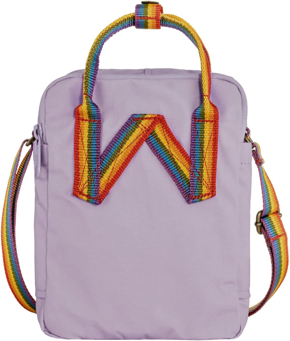 Fjällräven Unisex Kånken Rainbow Sling rucksack (1er Pack) Einheitsgrösse Lavender-regenbogen Kuchen
