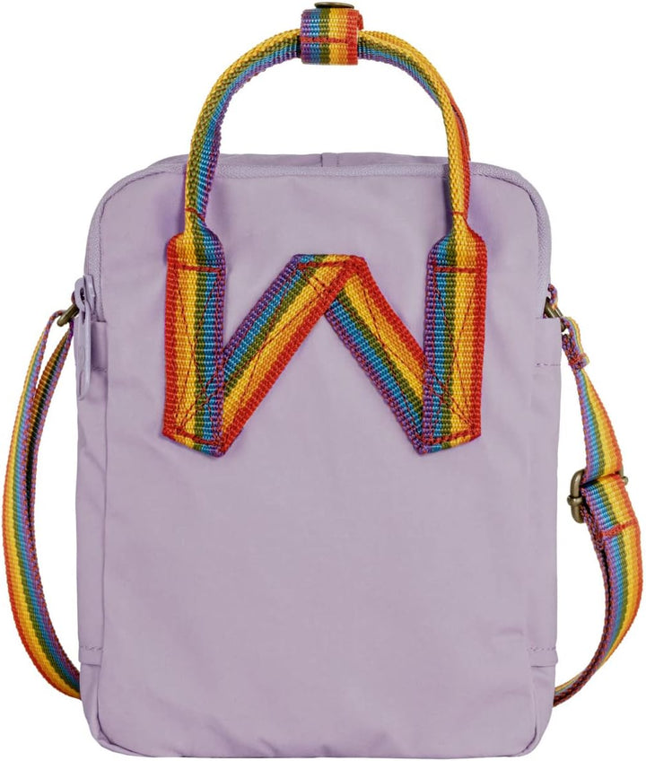 Fjällräven Unisex Kånken Rainbow Sling rucksack (1er Pack) Einheitsgrösse Lavender-regenbogen Kuchen