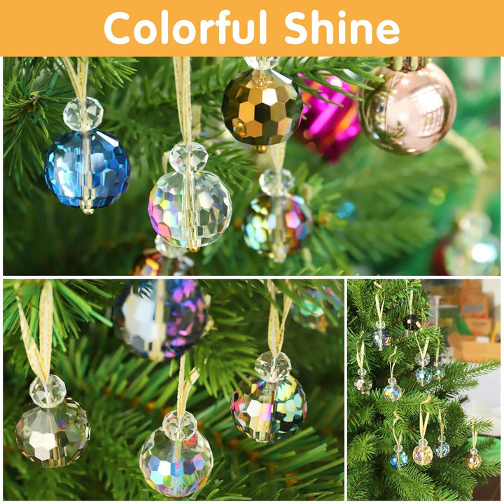 Sonnenfänger Kristall,Kristalle zum Aufhängen,Regenbogen-Sonnenfänger,Hanging Windspiel Regenbogen,f