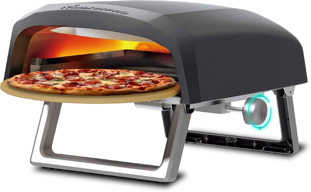 MasterPRO Napoli Drehbackofen für Gas-Pizza, schnelles, gleichmässiges Garen, Leistung bis zu 500 °C