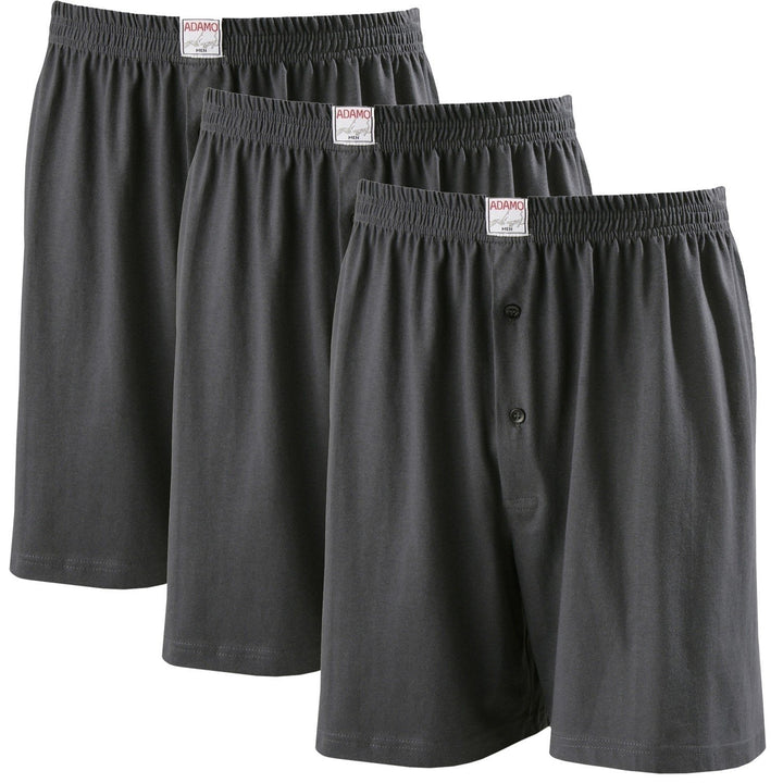ADAMO James Boxershort im 3er Pack XXL-8 bis 8XL-20 schwarz XXL Schwarz, XXL Schwarz
