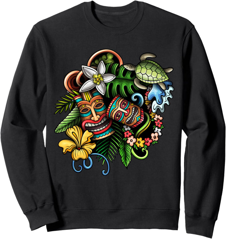 Aloha Hawaii Island Palm Aloha Hawaii Sweatshirt