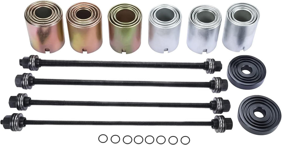 GEARMONSTER 26tlg Druckhülsen Zughülsen Satz, Radlager Gummibuchsen Abzieher Set, Abzieher Ausdrücke