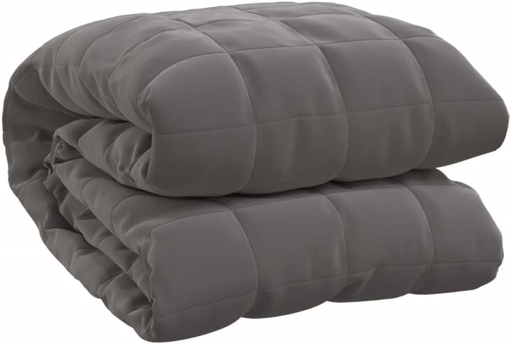 Revera Gewichtsdecke grau 155 x 220 cm 11 kg Stoff