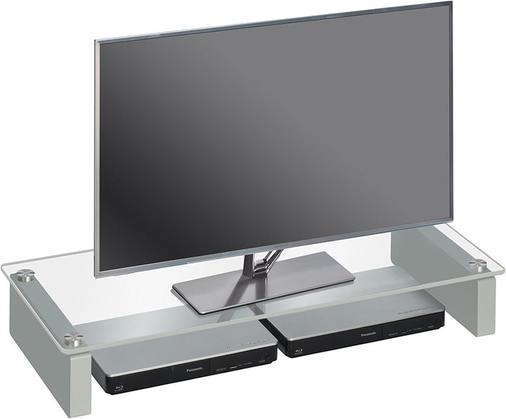 MAJA Möbel Media TV-Board, Glas, Klarglas, 82 x 35 x 12,20 cm 82 x 35 x 12,20 cm Klarglas, 82 x 35 x