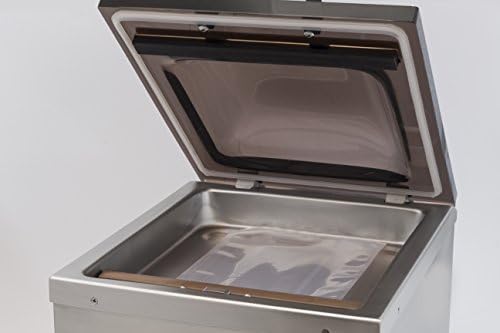 CASO Vacu Chef 77 -Kammervakuumierer aus Edelstahl, starke Vakuumpumpe 77 Liter/Minute, Vakuumierer