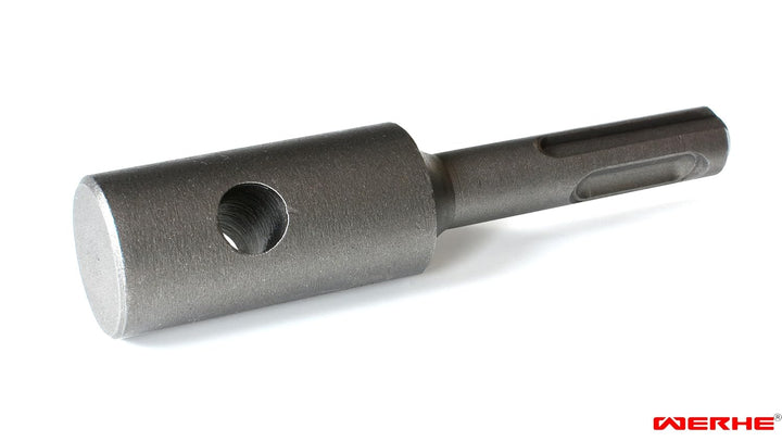 WERHE Erdbohrer 40mm mit SDS Plus Aufnahme Robuste Bohrspitze Pfahlbohrer Bohrer 40 SDS Plus, 40 SDS