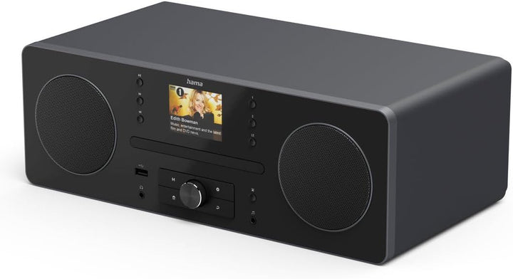 Hama Digitalradio DR1560CBT, DAB+/FM/CD/Bluetooth® RX, Schwarz