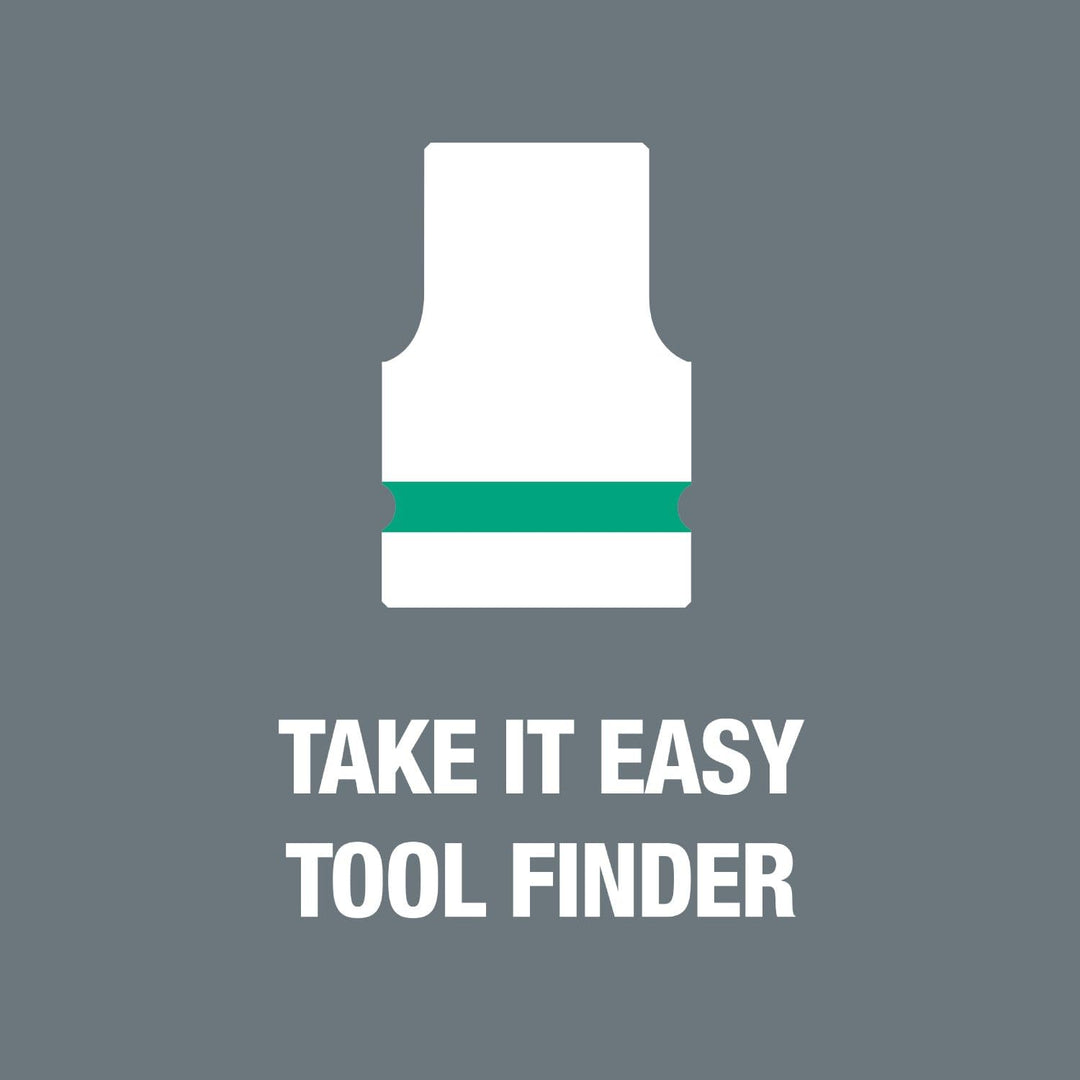 Wera 05003185001 8767 B TORX HF 1 Zyklop Bitnuss-Satz Torx, mit 3/8 Zoll-Antrieb, mit Haltefunktion,