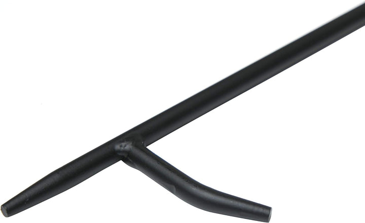 raik R1004 Raik Holzregal & Kaminbesteck Wilhelm, 4-teilig, schwarz, 74