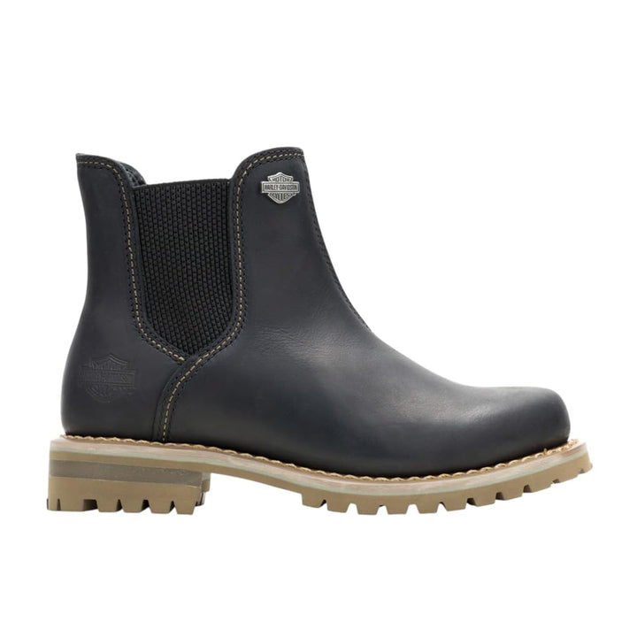 HARLEY-DAVIDSON Footwear Damen Gynger Motorradstiefel 35 EU Schwarz, 35 EU Schwarz