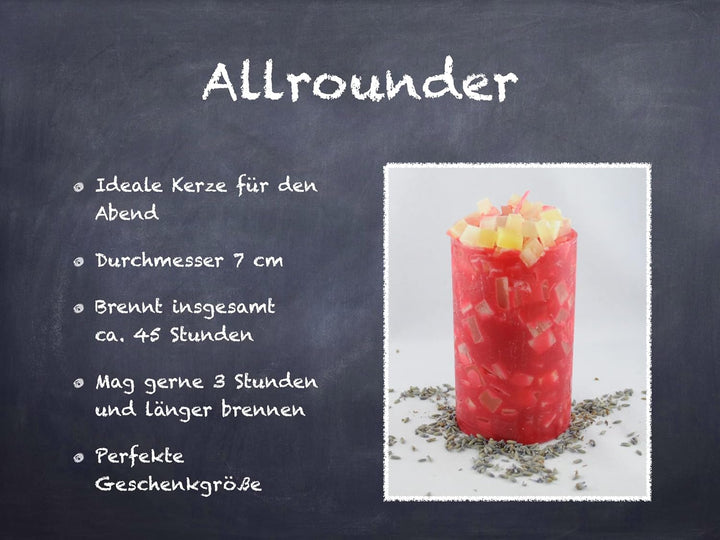 "Feuerschein" Allrounder Konzeptkerzen im 2er Set * Kunstkerze.de* Kerzen, Stumpenkerzen, Geschenke