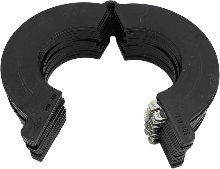 Löffelbolzen-Unterlegscheiben-Set, 80 Mm, Verlängert die Schmierintervalle, Staubdichter Bagger-Aust