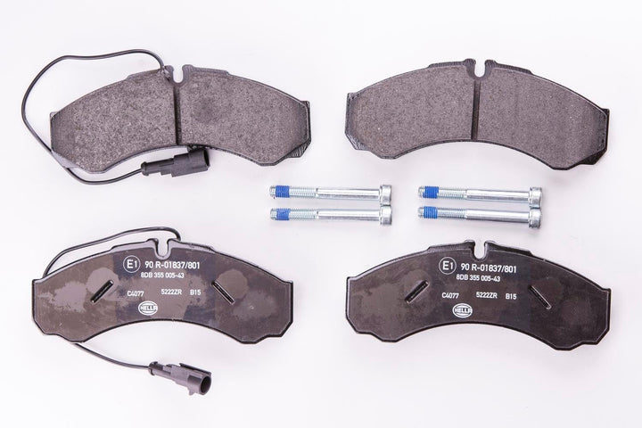 HELLA PAGID 8DB 355 005-431 Bremsbelagsatz - C4077 - Dicke/Stärke: 20.3mm - Bremssystem: Brembo - mi