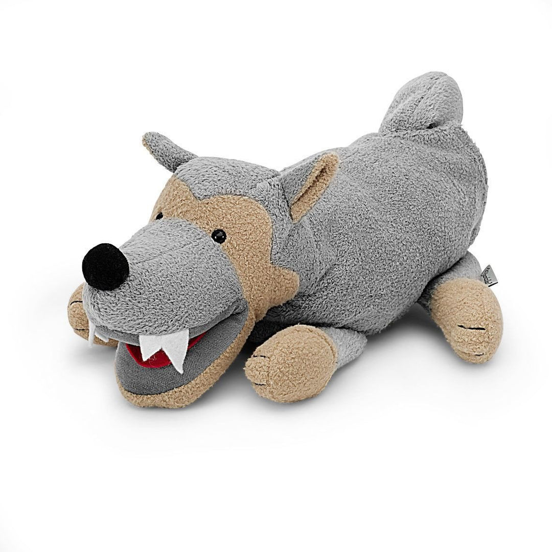 Sterntaler 36054 Handpuppe Wolf, 30 x 15 x 11 cm, Grau, Wolf