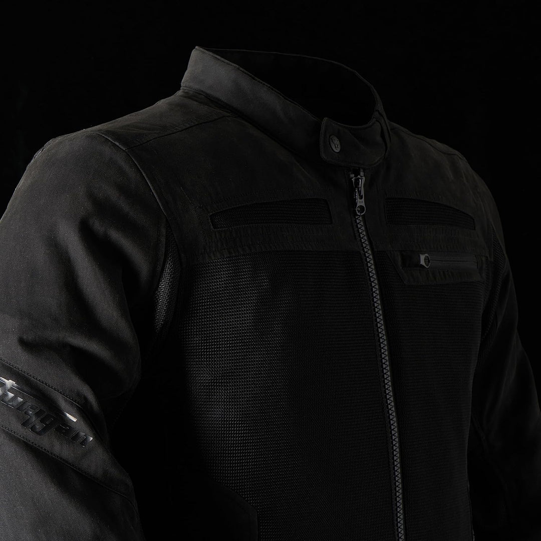 Furygan Herren Tx Furyo Vented JACKEN UND MÄNTEL S Schwarz, S Schwarz