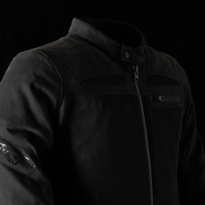 Furygan Herren Tx Furyo Vented JACKEN UND MÄNTEL S Schwarz, S Schwarz
