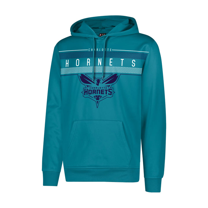 NBA Herren Fleece Hoodie Pullover Sweatshirt Poly Midtown, Herren, Midtown Hoodie XL Blaugrün, XL Bl