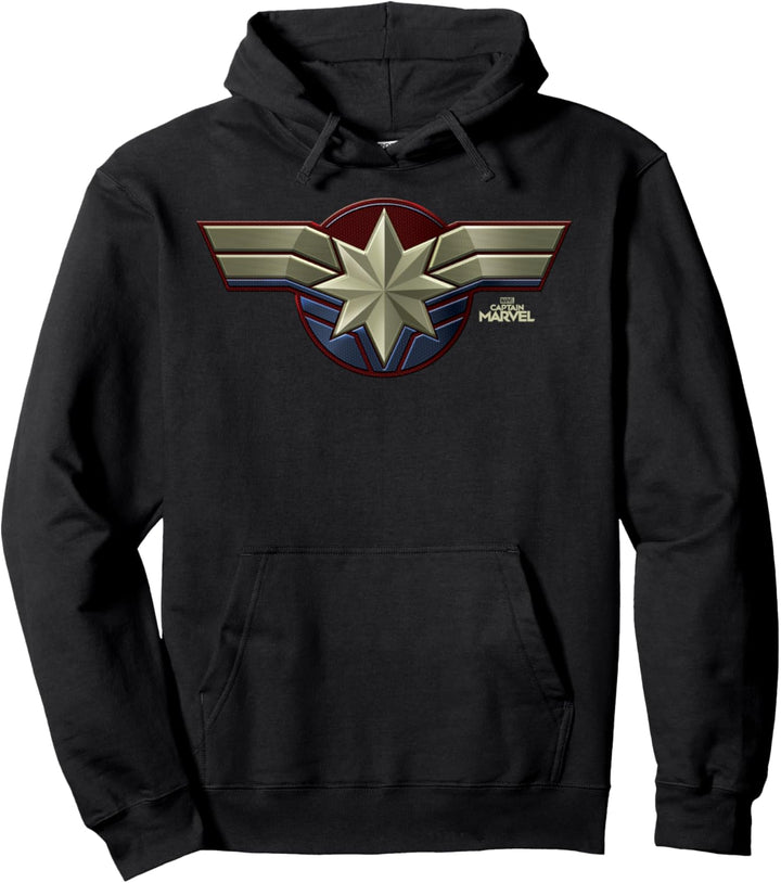 Captain Marvel Original Logo Pullover Hoodie