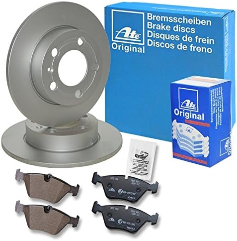 ATE Bremsenset Vorderachse inkl. Bremsscheiben vorne Ø 239 mm und Bremsbeläge vorne Kompatibel mit S